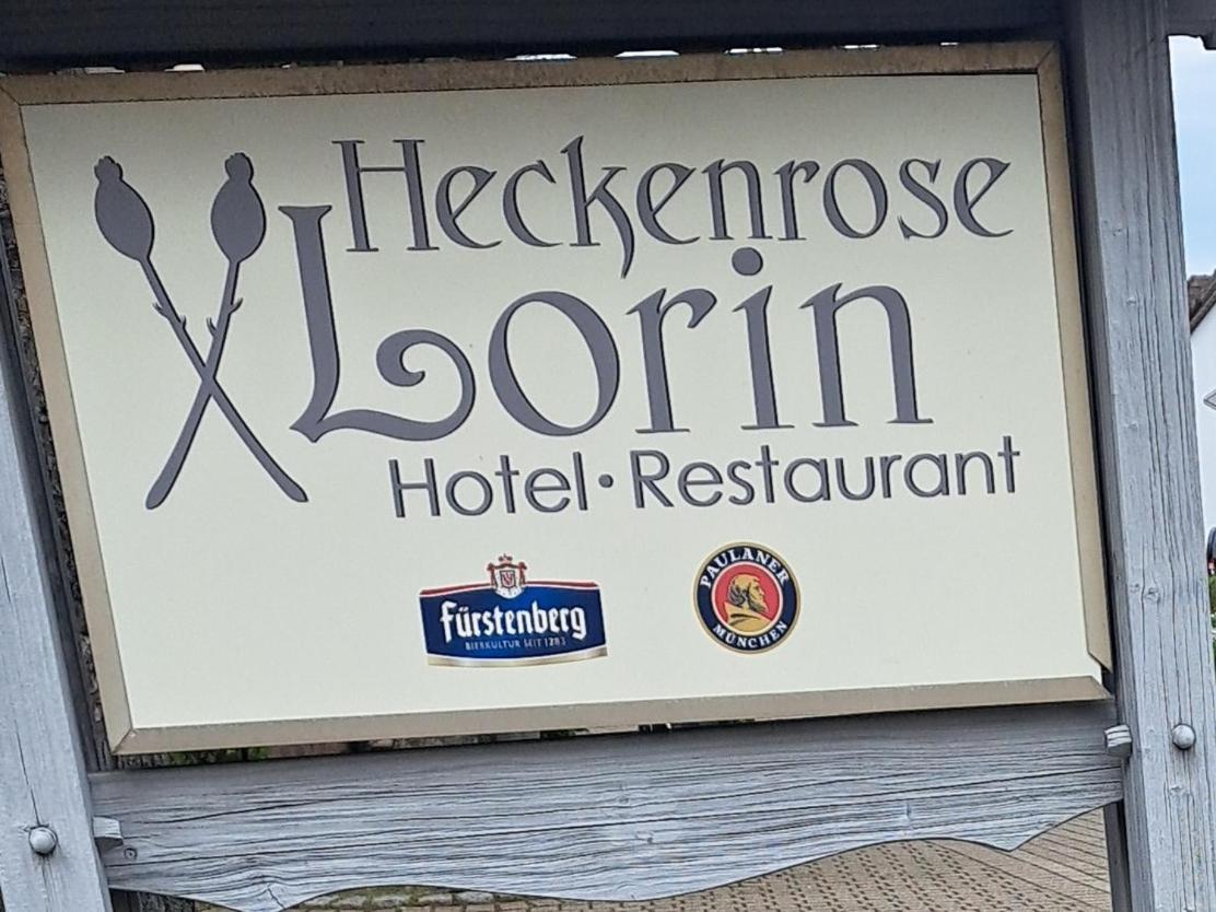 Self Checkin Hotel Heckenrose Lorin 灵斯海姆 外观 照片